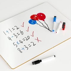 Classic 12×16 Portable Dry Erase Lapboard – Perfect for Kids and Classrooms