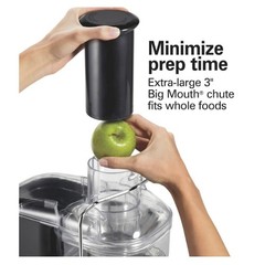 Hamilton Beach Easy Clean Juicer, Juice Extractor, Easy Sweep Cleaning Tool