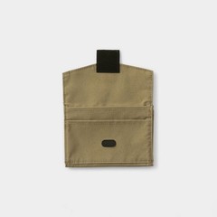 Traveler’s Company TO&FRO Passport Size Zipper Case Olive Japan KITE Fabric
