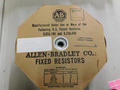 25 Allen Bradley Mil RCR20G105JS 1 Meg 1/2W 5% Carbon Comp Resistors ON SALE!