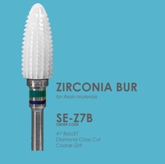 Dental Lab White Zirconia Ceramic Burs for Micro Motor HP Polishing Acrylics etc