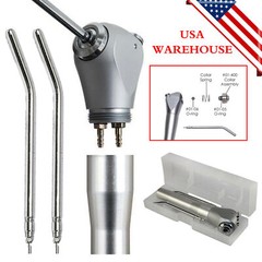 5*Dental High Speed Fiber Optic LED Turbine Handpiece Fit KaV 4Hole/6H Coupling