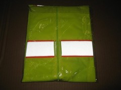 Novabrite 2S3GYZ6 Class 2 Saftey Vest Surveyor Style 2XL Lime ANSI/ISEA 107-2004
