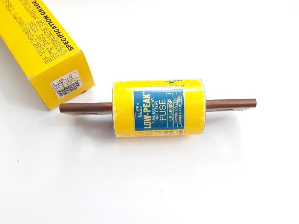 1 EACH BUSS LOW-PEAK TIME DELAY LPJ-600SP FUSE