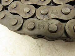 Tsubaki BL8 Single Strand Leaf Chain 3×4 Lacing 1″ Pitch BL-8 Series 10′