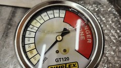 SIMPLEX GT120 120-Ton 4″ Tonnage Hydraulic Cylinder Pressure Gauge 15-PSI NIB
