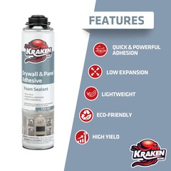 Kraken Bond Drywall Adhesive 24 oz. 12 Pack