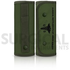 19 pc Tactical OD Green First Aid Surgical Kit Military Molle Pouch Complete Set