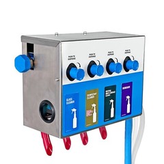 Dispenser 4-products Spray Bottle, Chemical Proportioner, 8134-4B-1G