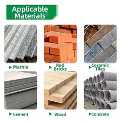 Construction Site Round-handled Bit Alloy Construction Stable Performance