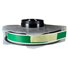 Brady Y2273109 0.5in x 100ft Green Polyester Continuous Label Tape Cartridge