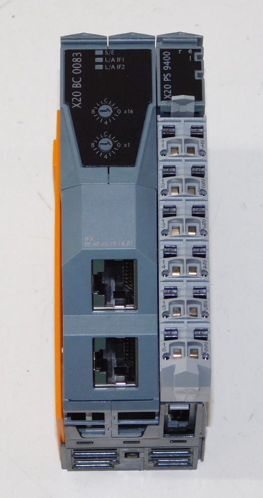 B&R Automation X20BC0083 Powerlink Ethernet Bus Controller Unit X20PS9400 Module