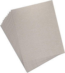 JNENERY 10 Chipboard Sheets 8.5 X 11″, 22Pt Book Board for Bookbinding