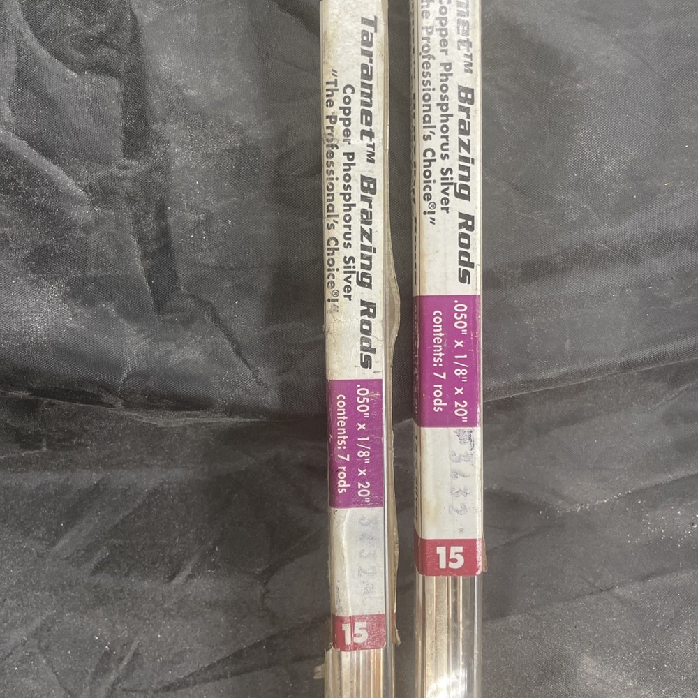 Silver Brazing Alloy Sticks, 15% Silver, 7 Pack ;; quantity of two
