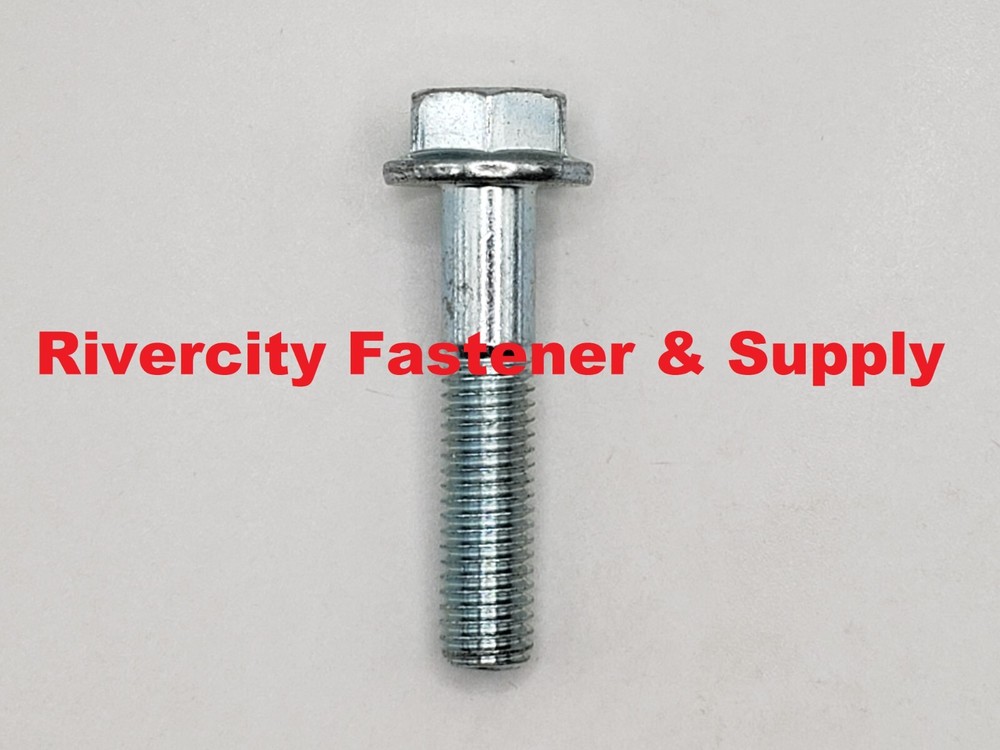 M8-1.25×40 Hex Head Flange Bolts 8mm x 40mm Grade 10.9 Steel Screws M8x1.25 x 40