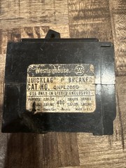 Westinghouse Quicklag QNPL2050 2 Pole 50 Amp Circuit Breaker 50A