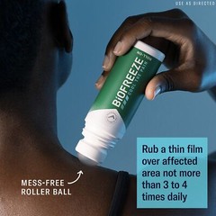 Biofreeze Roll-On Pain-Relieving Gel 3 FL OZ, Green (Pack Of 2) Topical Pain Rel