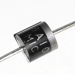 10PCS 6A10 Rectifier Diode 6A 1000V DO-27 R-6 Axial RoHs