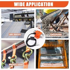 Durable 30W Concrete Vibrator Motor – Low Noise & Waterproof Insulation Features