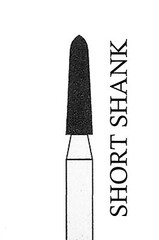 CROSSTECH Dental Diamond Short-Shank MODIFIEDCHAMFER-878K/012S (MS2S)-M 5Burs