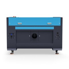 OMTech 80W 35×24 CO2 Laser Engraver Cutter Cutting with CW-5200 Water Chiller