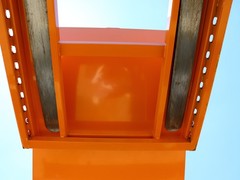 Self-Dumping Hopper – 1 Cubic Yard, Heavy Duty Steel, Forklift & Skid Steer Use