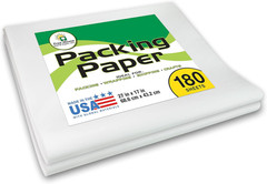 Packing Paper Newsprint Sheets White Moving Supplies Shipping Dishes Recyclable