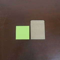 New Flat Brown Kraft QuickQlick™ Mylar Bags Pouches Different Sizes