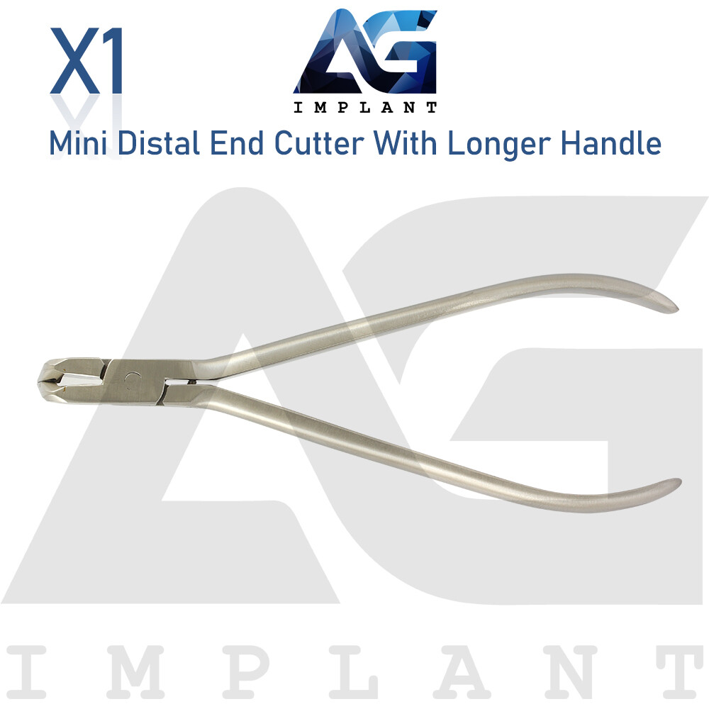 Mini Distal End Cutter Longer Handle Tool Instrument Pliers Orthodontic Dental