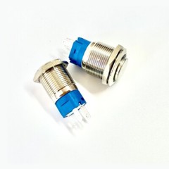 Metal Push Button Switch 12/16/19/22mm Momentary Latching High Head Car Boat LED