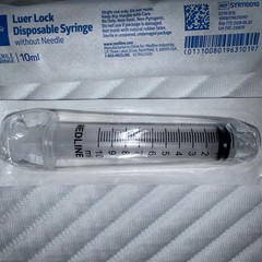 Lot Of 10 Medline 10ml Luer Lock Disposable Syringe No Needle Sterile SYR110010