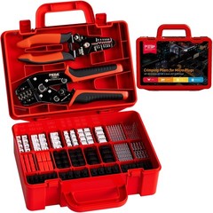 PEBA Crimping Tool and JST Connector Kit – 20 Types of 2.5 mm JST-XH Connecto…