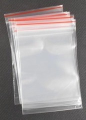 100 13×18 Clear Zip and Lock Plastic Zipper Poly Locking Reclosable Bags