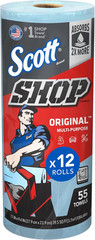 Scott Kimberly-Clark Professional Logistics Supply 75130KC Scott Shop Towels Blu