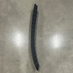Cable Track Plastic Black 2 in x 1 in x 29 in Segmented Carrier