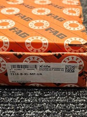 FAG 7316-B-XL-MP-UA Angular Contact Bearing 168U.J 0166 Solid Brass Cage