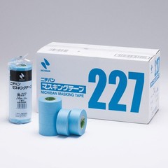 Nichiban Masking Tape No.227H 227H12 0.5 inches (12 mm) x 6.1 ft (18 m), 10 R…