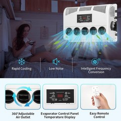 12V 11000BTU Car Hanging Air Conditioner A/C Kit For Car Truck Vehicle Universal