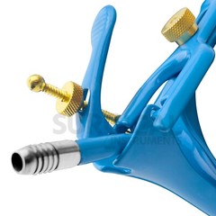 LLETZ LEEP Graves Vaginal Speculum Gynecology Surgical Blue Coated Small German