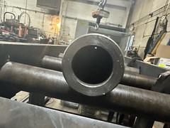 4140 Steel Tubing – 4.897″ OD x 3.229″ ID x 6″ Long – Alloy Tube – CNC Machining