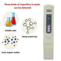 TDS3 PPM Meter Digital Tester Home Drinking Tap Water Quality Purity Test Tester