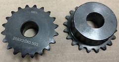 ROUNDUP SPROCKET 25BX20X0.503 #7001329 USED IN CONVEYOR TOASTERS.