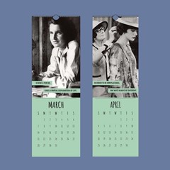 2027 Claiming the Spotlight Wall Calendar – Inspiring Women, 5.5×16.5″