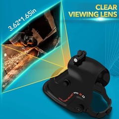 TRQWH Solar True Color Auto Darkening Welding Helmet & Welding Backpack