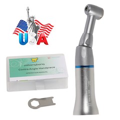 Dental Slow Low Speed Push/Latch Contra Angle Straight Motor Handpiece 2/4Hole