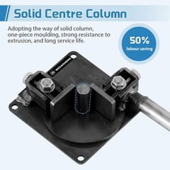 0.55 Manual Rebar Bender 200 Degrees Manual Rebar Bending Machine Metal Rod Bar