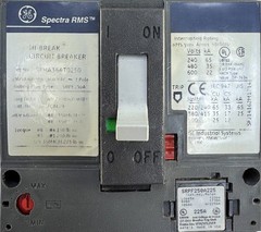 General Electric SFHA36AT0250 250A Breaker w/225A Plug (CHIPPED)