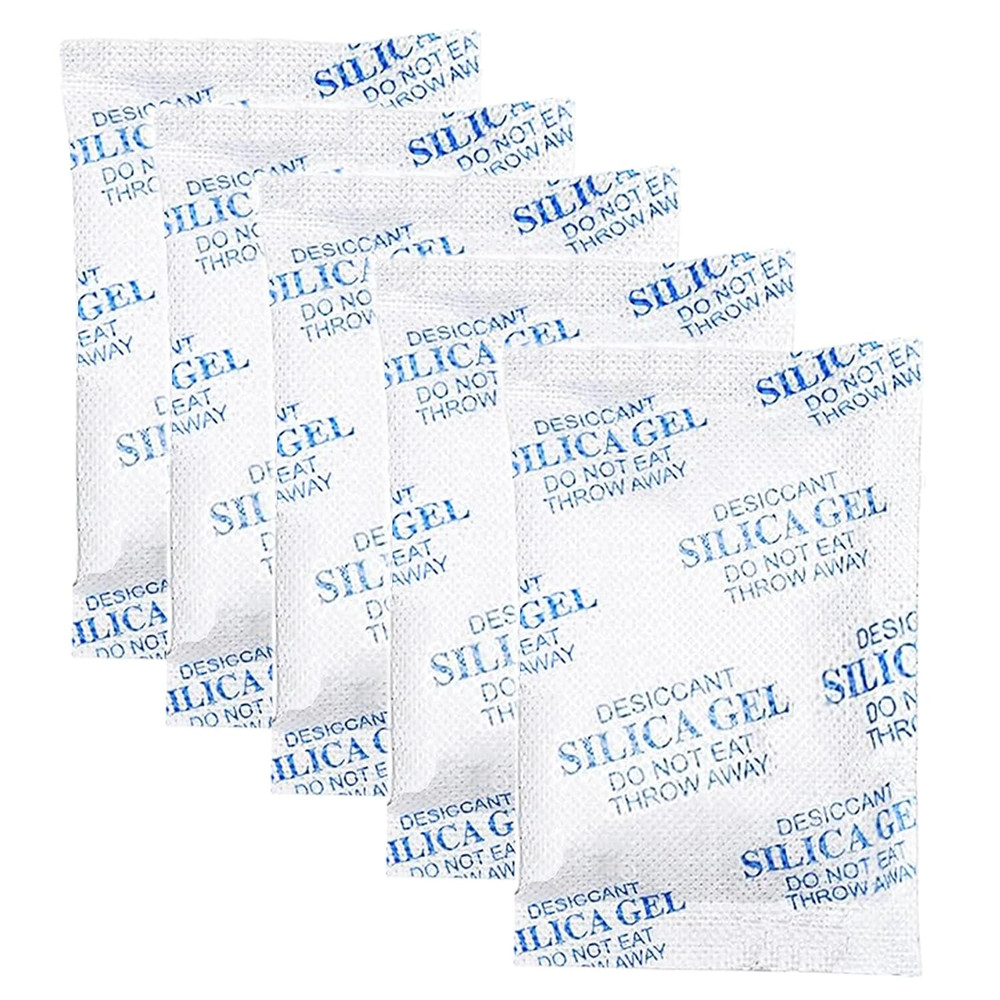 15 Pack 20 Gram Silica Gel Packs Desiccant Packets for Storage Moisture Packs