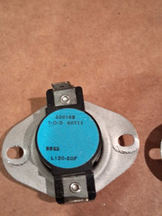 Lot of 2 Therm-O-Disc 200168, 60T11, L130-20F Limit Switch 180-120 Degrees