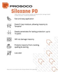 PROSOCO Sure Klean Weather Seal Siloxane PD | Water Repellent for Concrete, ETC